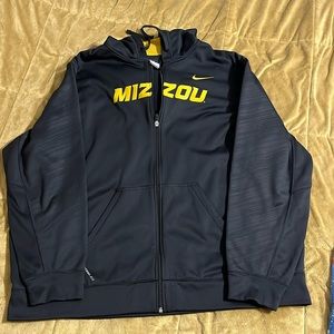 Nike black hooded jacket